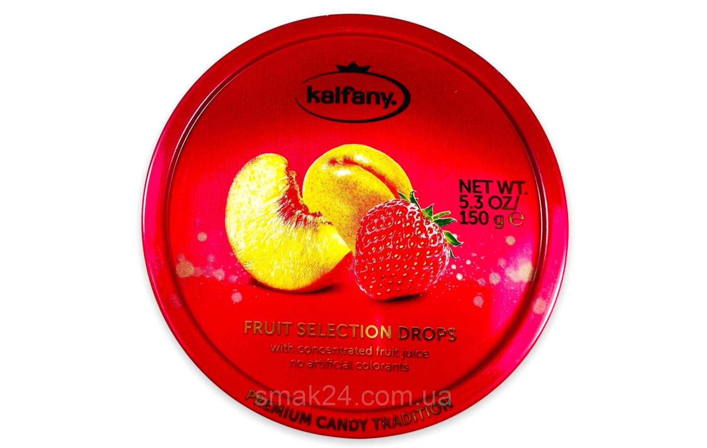 Леденцы (конфеты) Фруктовый микс Kalfany Fruchte Drops 150г