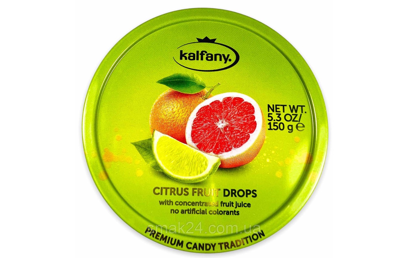 Льодяники (конфети) Цитрус Kalfany Citrus Drops 150 г