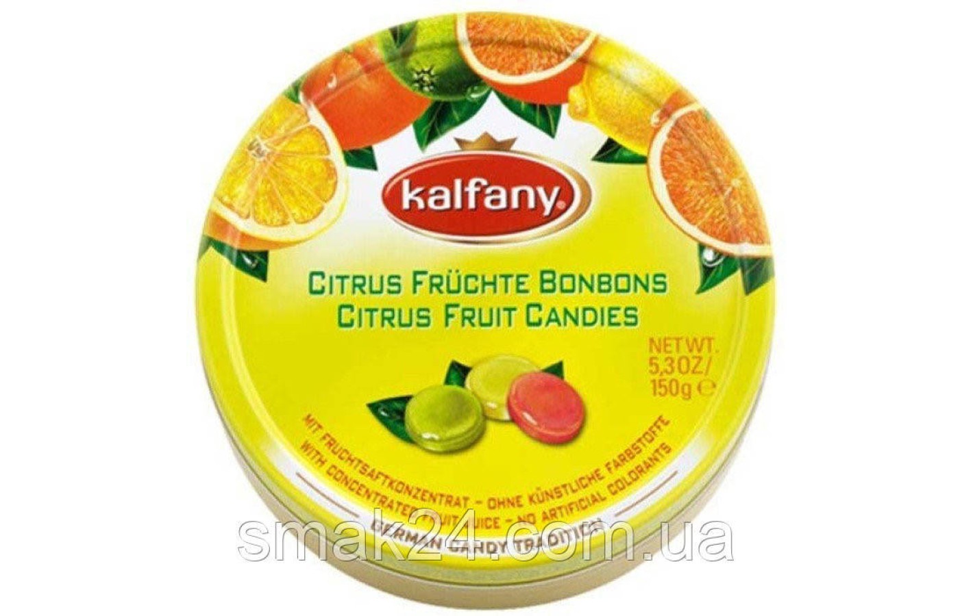 Льодяники (конфети) Цитрус Kalfany Citrus Drops 150 г