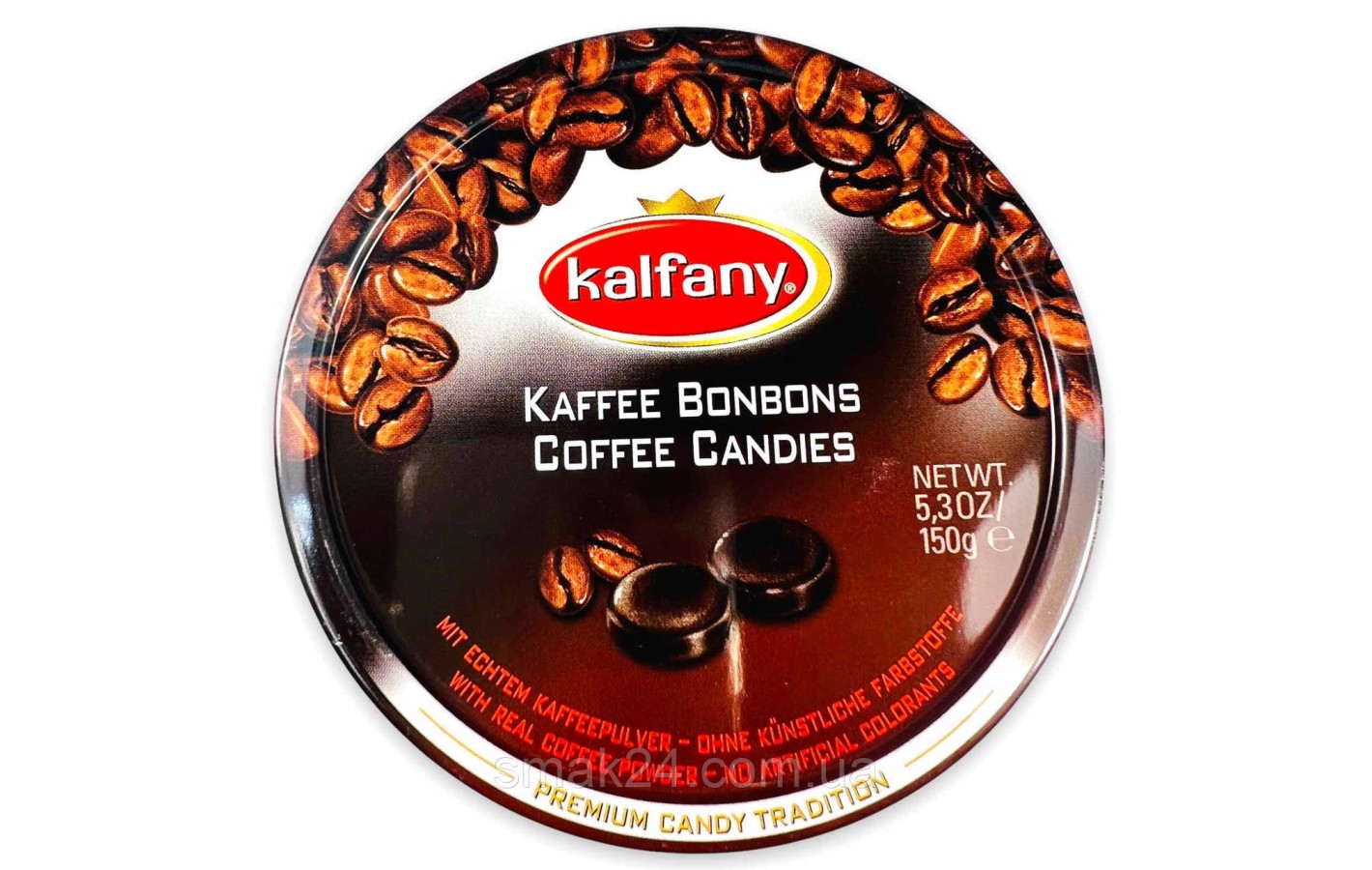 Леденцы (конфеты) Кофе Kalfany Koffee Drops 150г