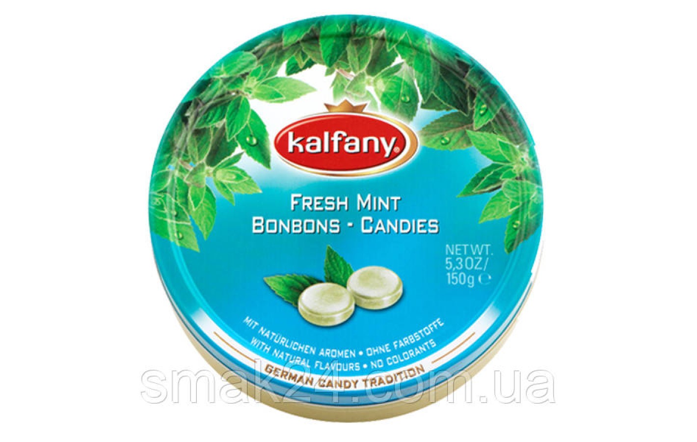 Леденцы (конфеты) Мята Kalfany Mint Drops 150г