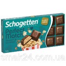 Шоколад молочний з попкорном і карамеллю Schogetten Popcorn&Caramel 100г Німеччина