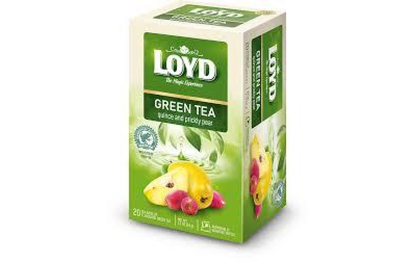 Чай зеленый с айвой и опунцией LOYD guince and prickly pear 20пакет.(34г)