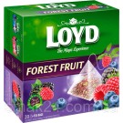 Чай с лесными фруктами Loyd Forest Fruit 20 пирамидок  Польша