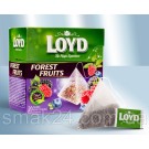 Чай с лесными фруктами Loyd Forest Fruit 20 пирамидок  Польша