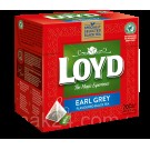 Чай черный с бергамотом Loyd  Earl Grey 20 пирамидок (40г) Польша