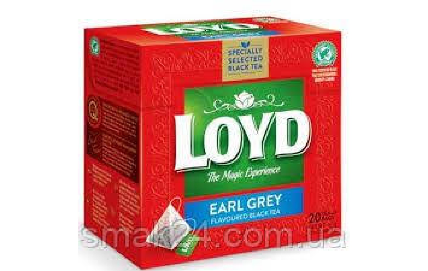 Чай черный с бергамотом Loyd  Earl Grey 20 пирамидок (40г) Польша