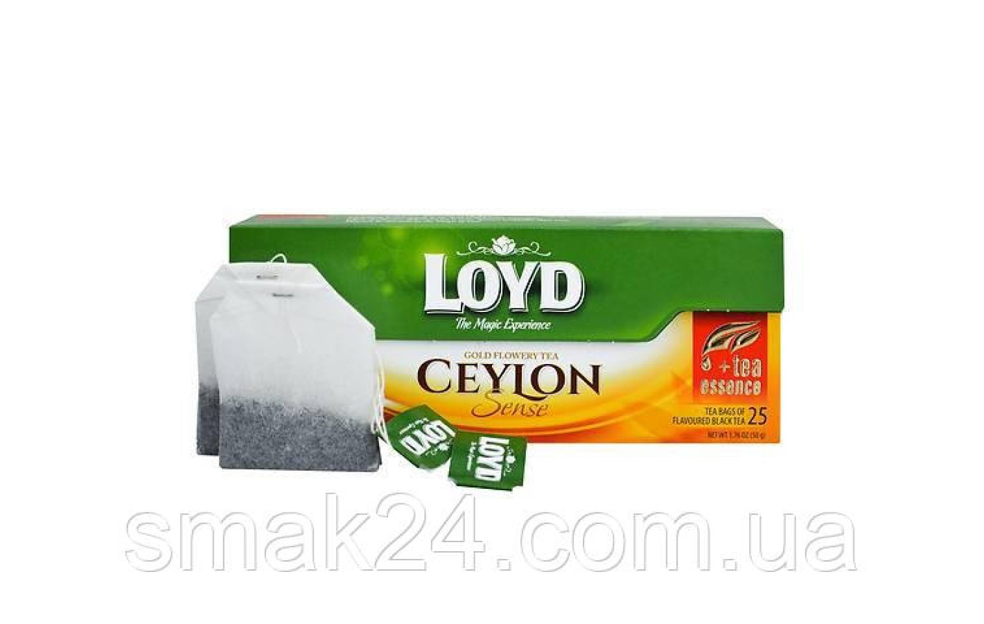 Чай черный Золотой Цейлон Loyd Ceylon Gold 25 пакет (50г) Польша