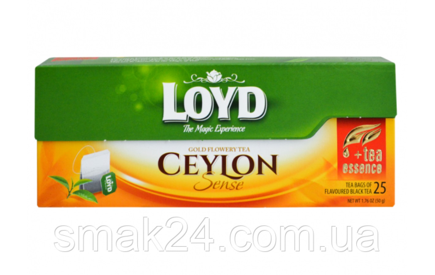 Чай черный Золотой Цейлон Loyd Ceylon Gold 25 пакет (50г) Польша