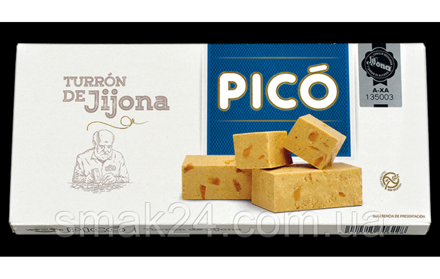 Туррон Миндальная нуга  БЕЗ ГЛЮТЕНА Turron de Jijona PICO 150 г Испания
