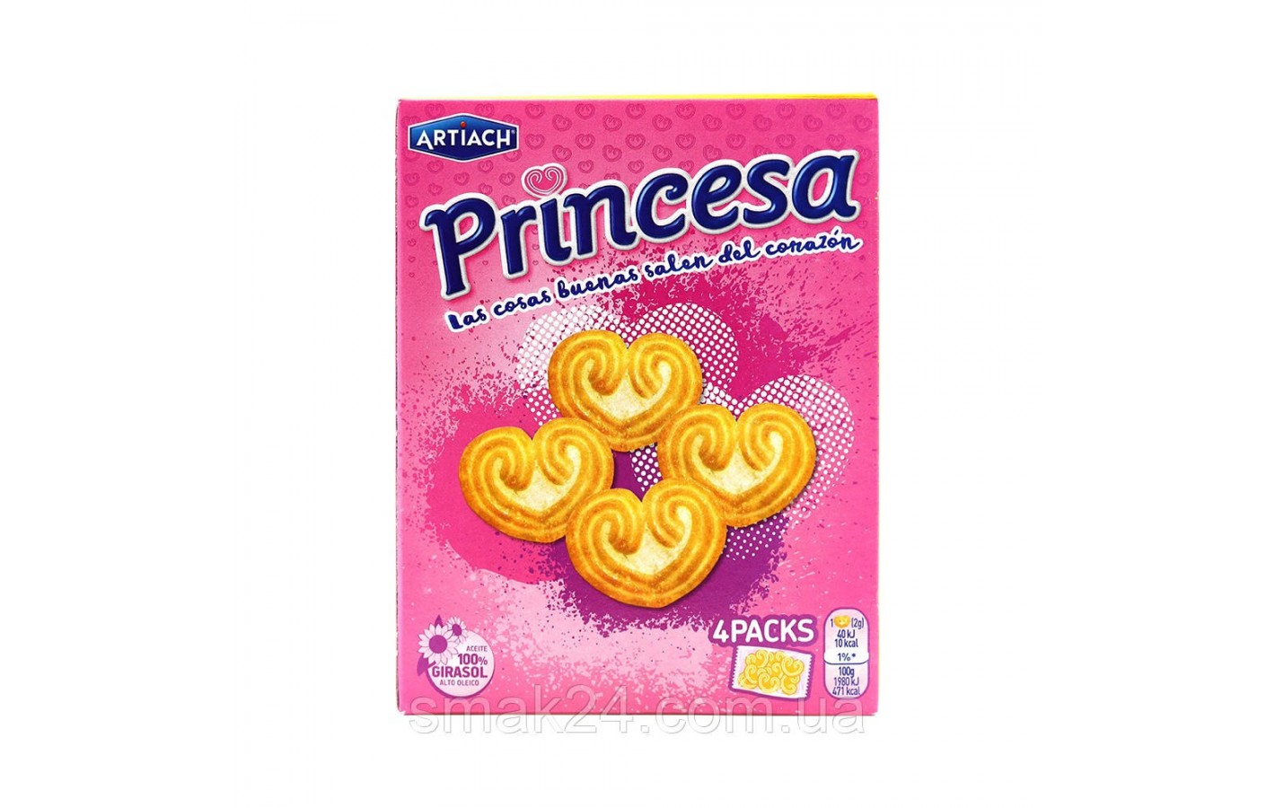 Печенье ПРИНЦЕССА  ARTIACH Princesa 120г  Испания