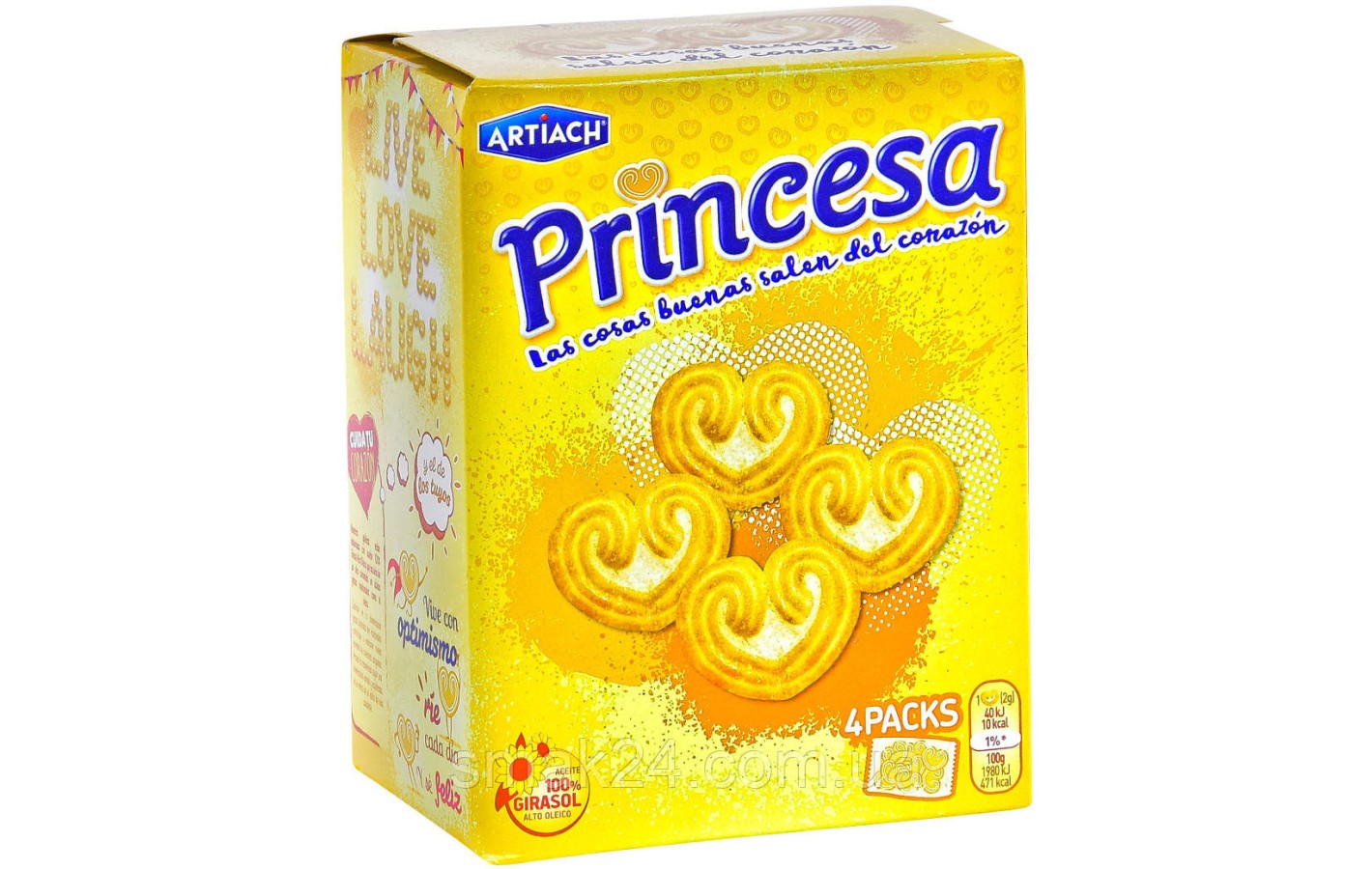 Печенье ПРИНЦЕССА  ARTIACH Princesa 120г  Испания