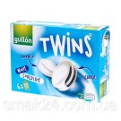 Печенье сэндвич без трансжиров в белом шоколаде Twins  Gullon 252г (6x42г) Испания