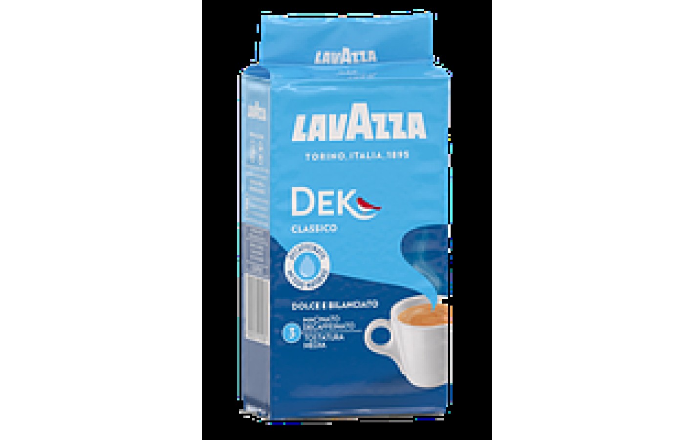 Кофе молотый без кофеина Lavazza Dek Classico  250 г Италия