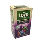 Чай черный с лесными ягодами  LOYD Forest Fruit  20 пакет.(34г)