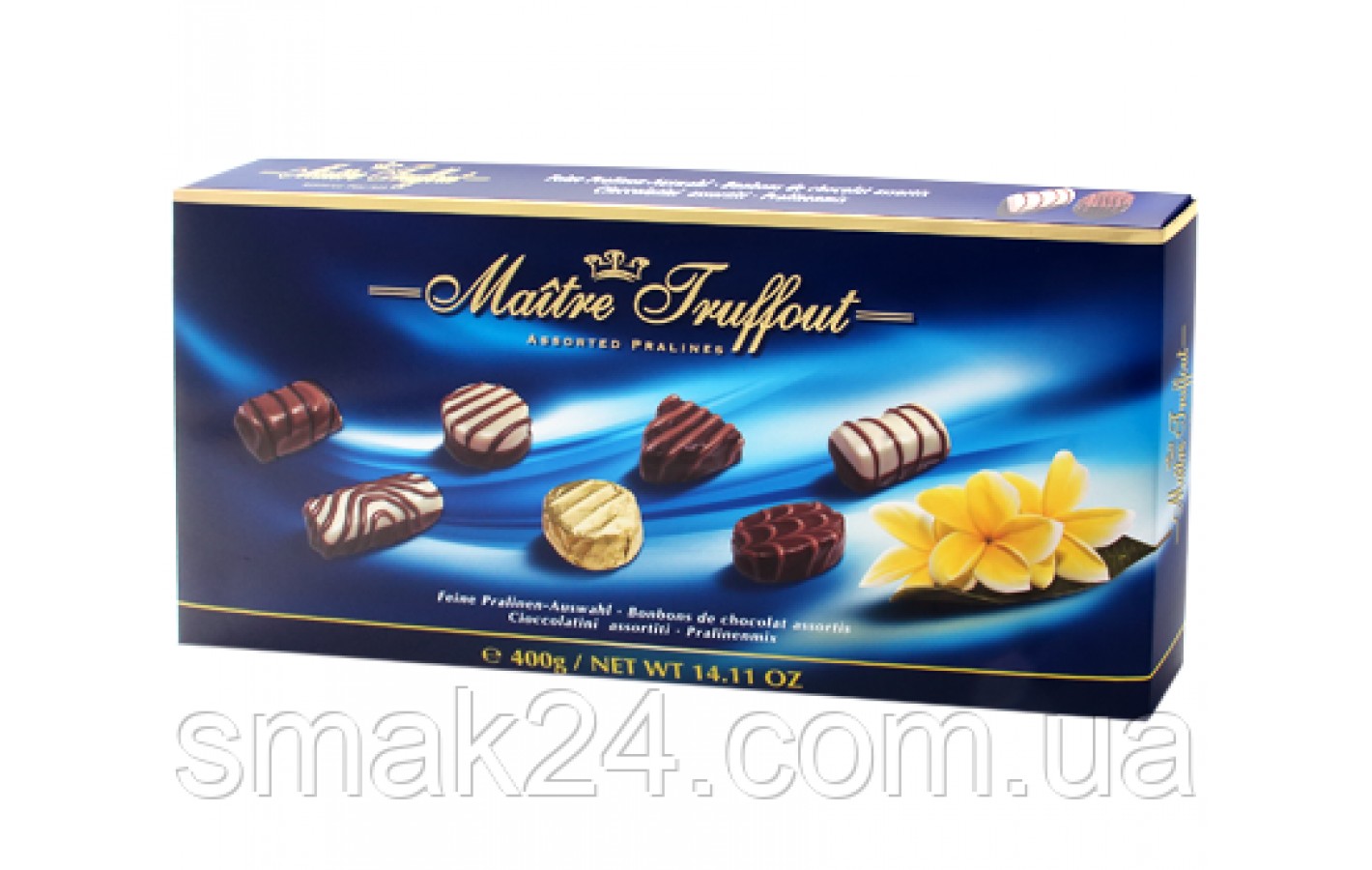 Конфеты шоколадные  Ассорти Пралине Maitre Truffout Австрия 400г