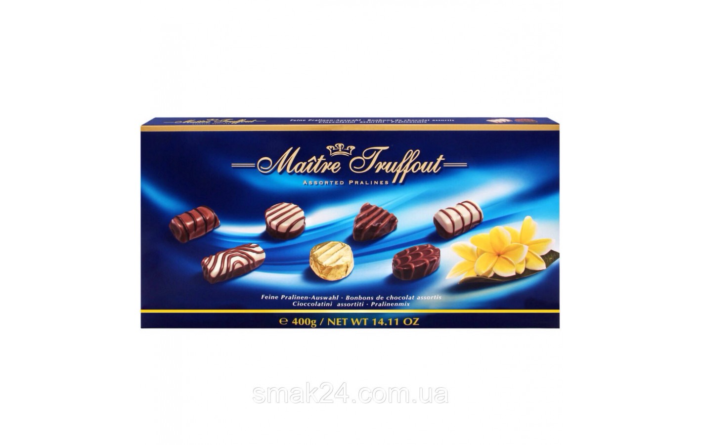 Конфеты шоколадные  Ассорти Пралине Maitre Truffout Австрия 400г