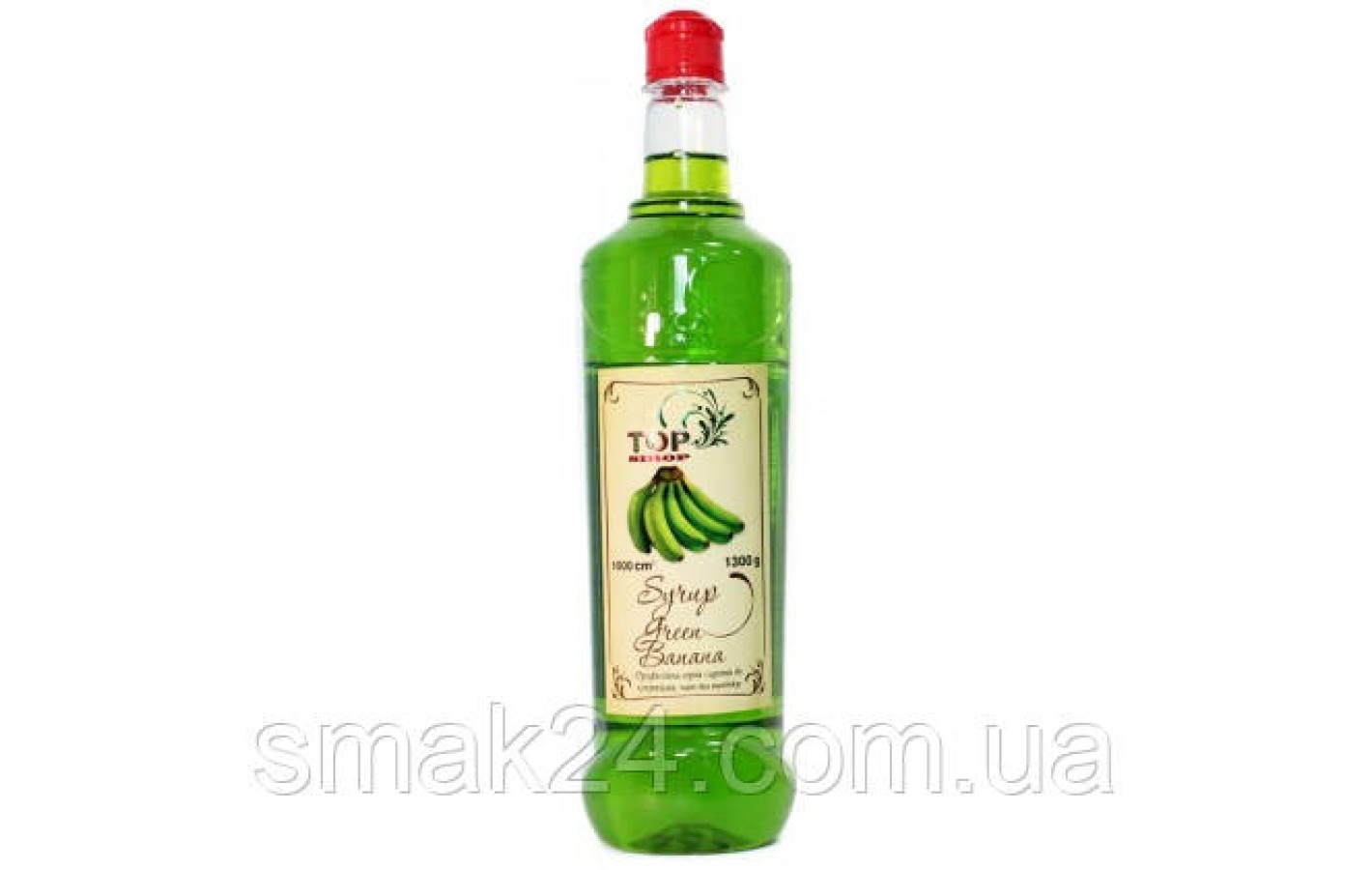 Сироп  «ЗЕЛЕНЫЙ БАНАН  » ТМ «TOP sirop» 1.3 кг