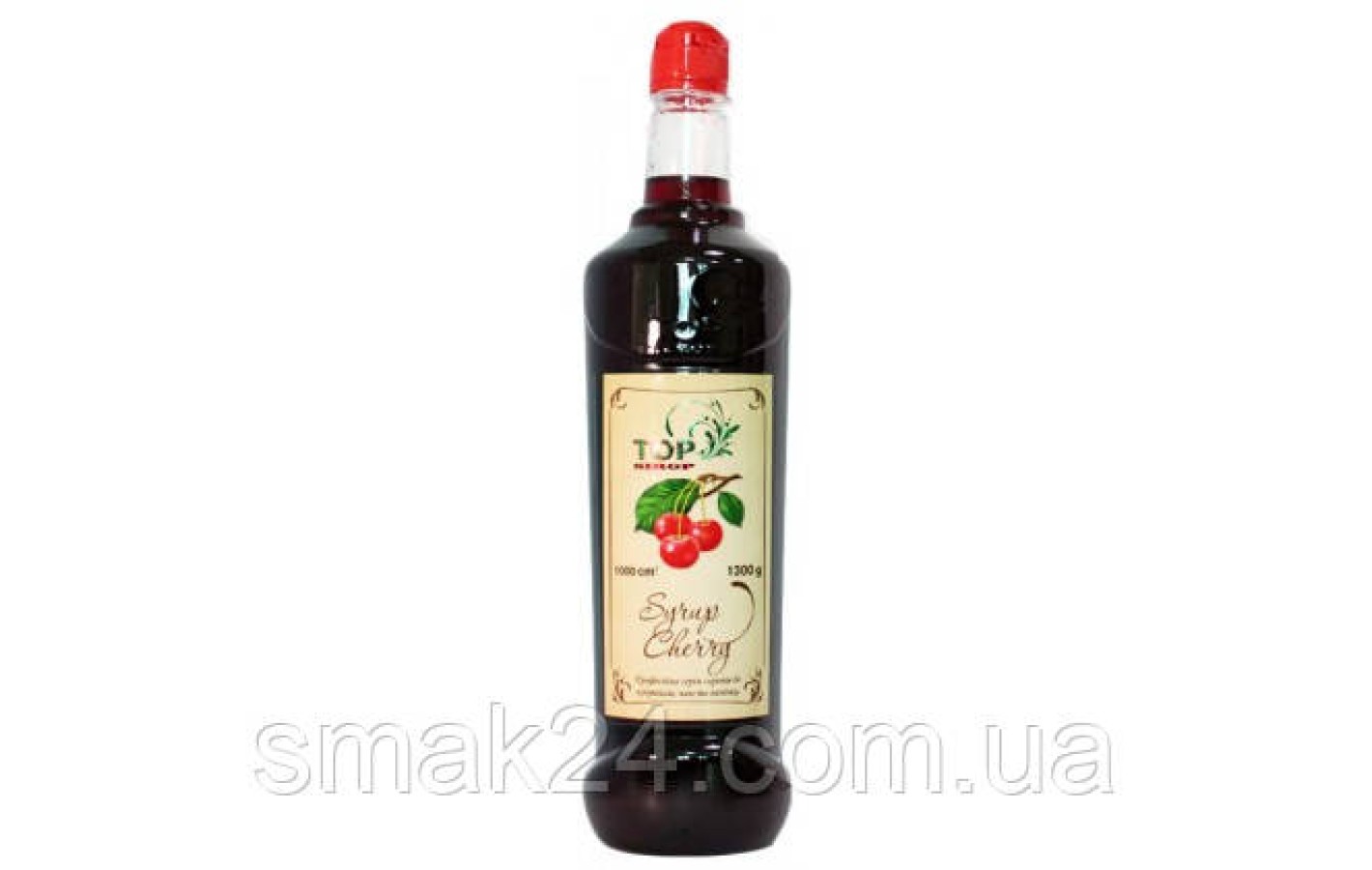 Сироп  « ВИШНЕВЫЙ» ТМ «TOP sirop» 1.3 кг