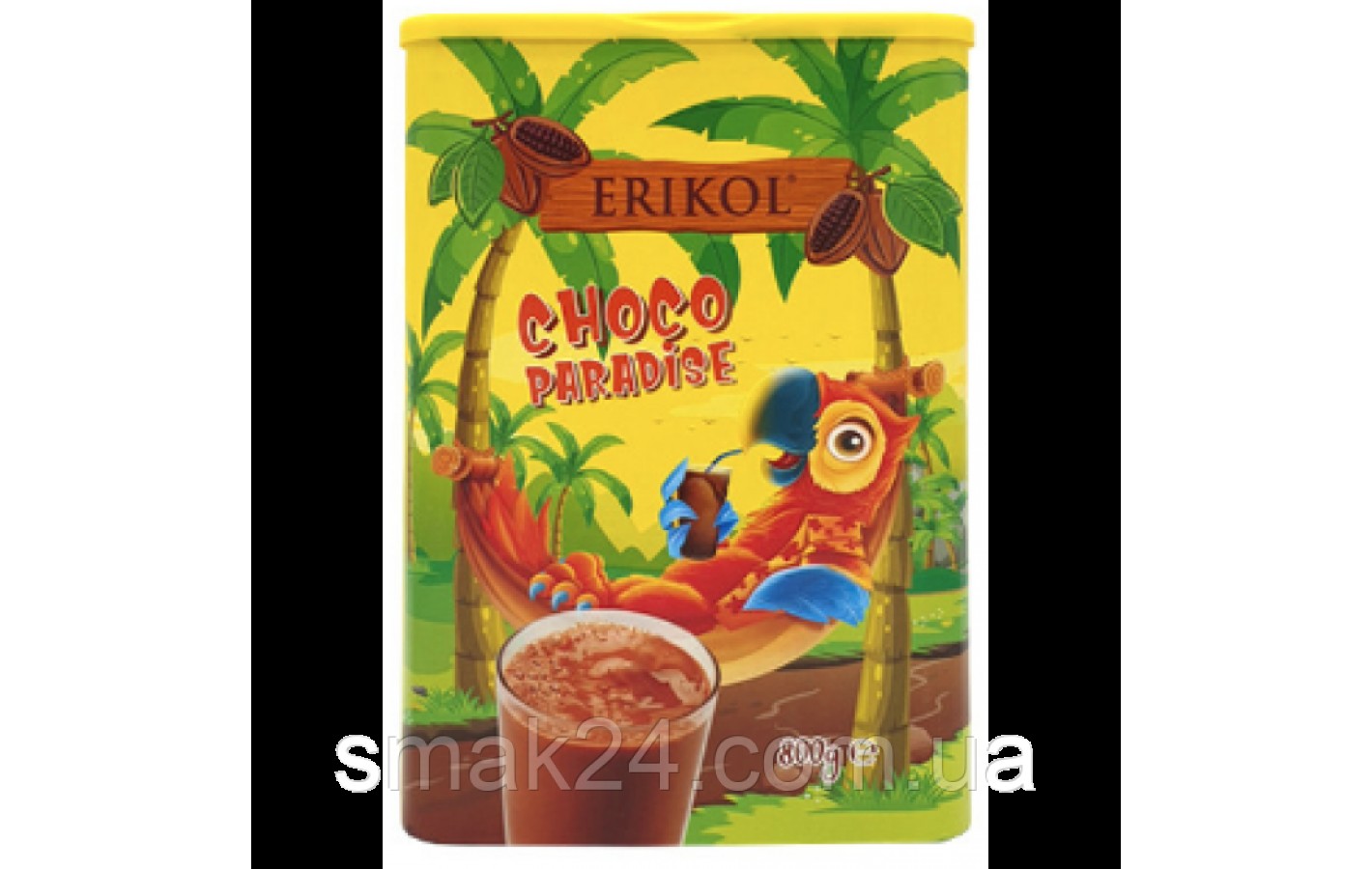 Шоколадный какао напиток ERIKOL Choco Paradise 800 г Германия