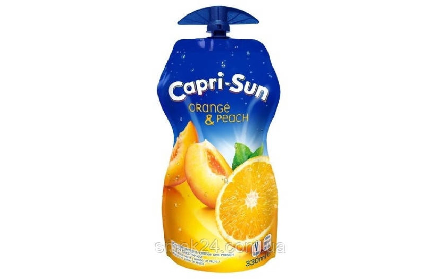Сок апельсин-персик Capri-Sun Orange & peach  330 мл Германия
