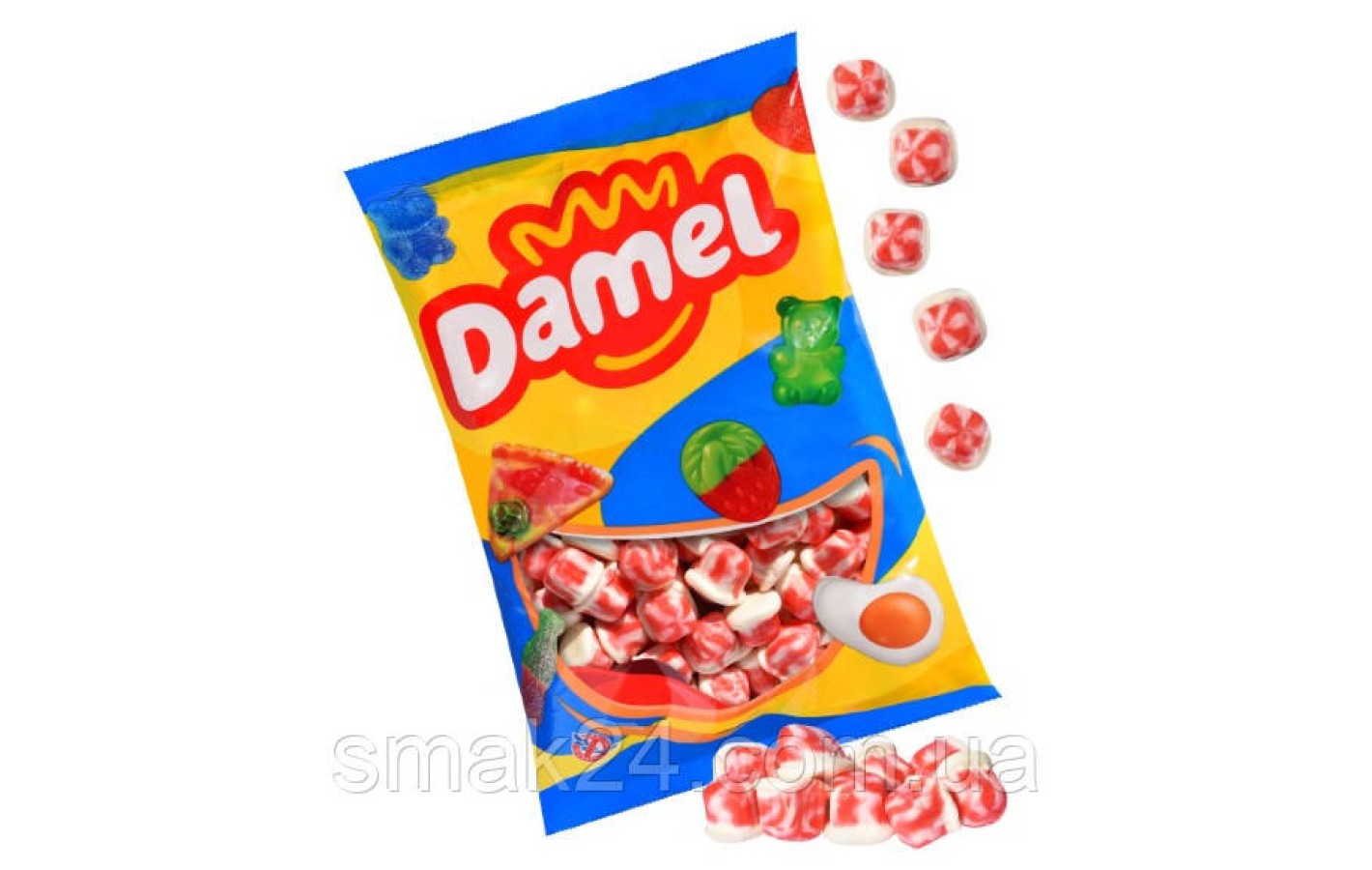 Желейные конфеты без глютена Йогурт Damel  1 кг Испания
