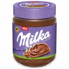 Шоколадна паста (крем) з лісовим горіхом Milka 350г Швейцарія