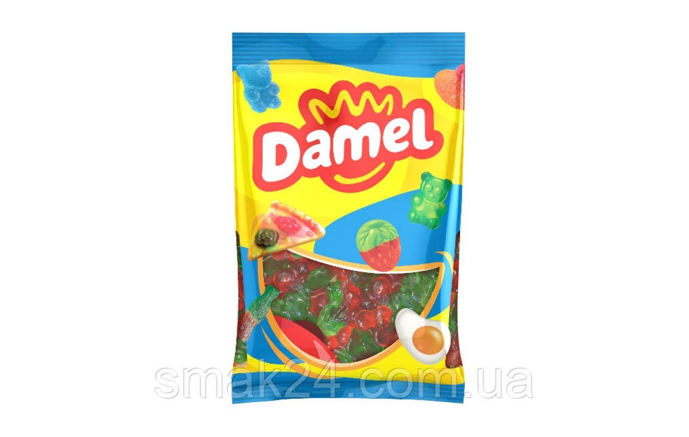 Желейные конфеты без глютена Вишня Damel Cerezas 1 кг Испания