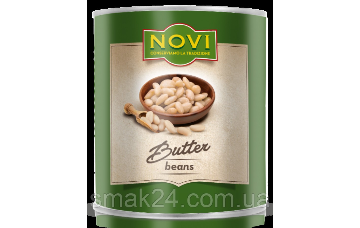 Фасоль белая масляная (лимская) NOVI Butter Beans 425 г Италия