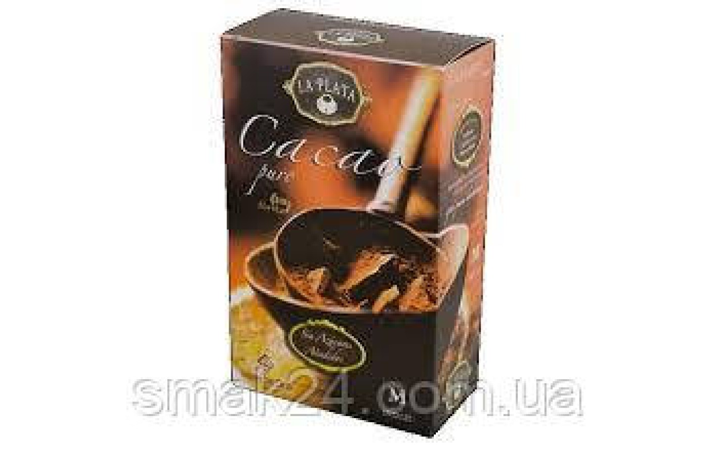Какао без сахара и глютена La Plata Cacao Puro  250 г Испания