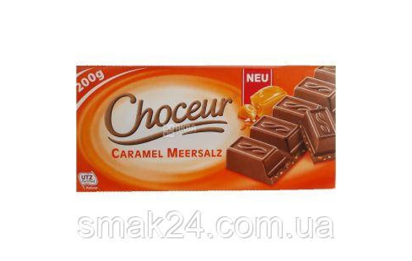 Шоколад молочный с карамелью и солью Chateau Karamel Zeezout 200 г Германия
