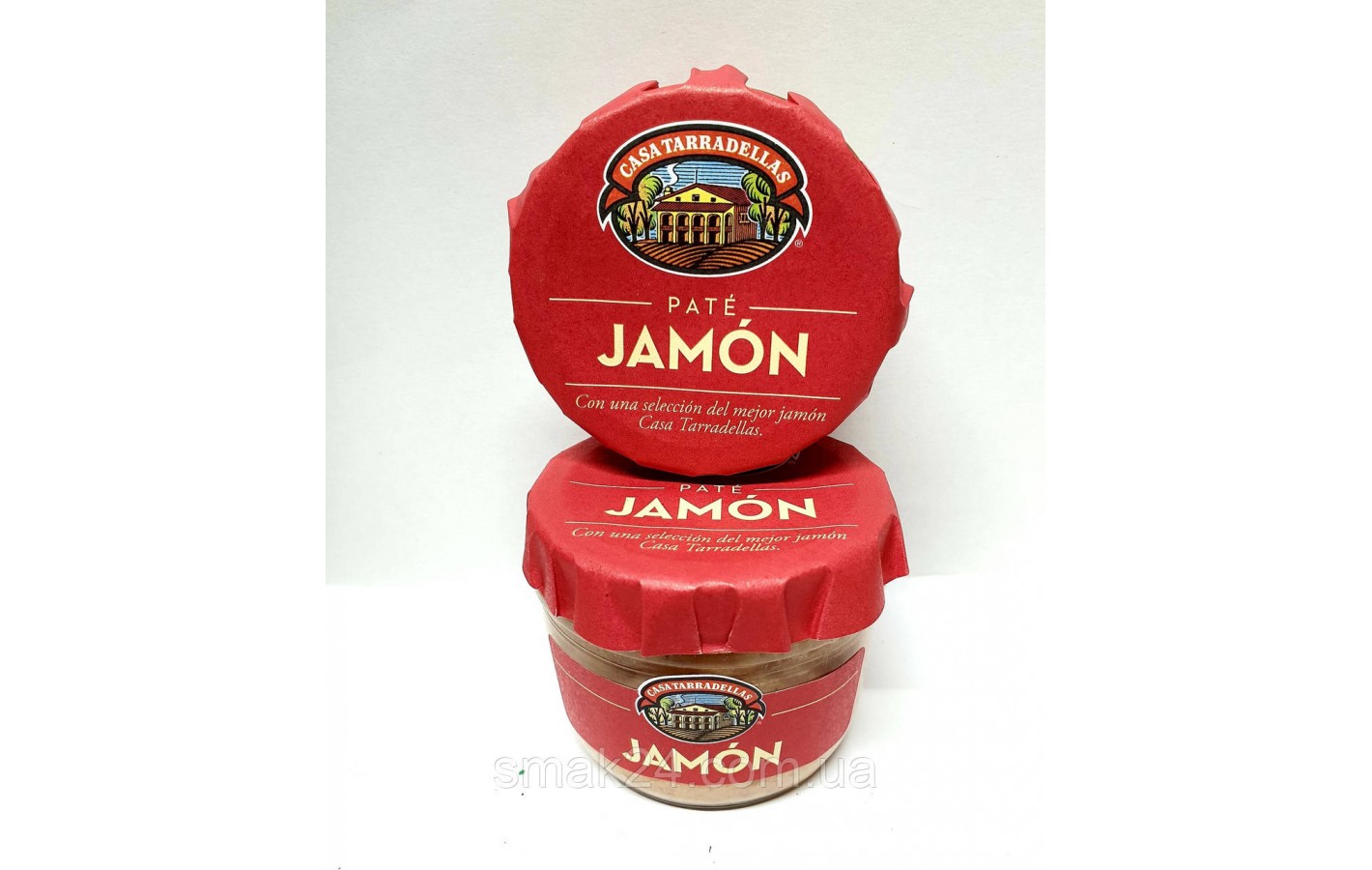 Паштет без глютена из хамона Pate Jamon Casa Tarradellas 125г Испания