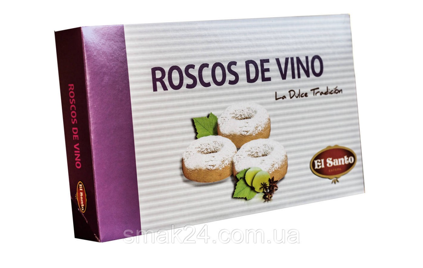 Печенье с миндальной мукой El Santo Roscos de Vino 600г Испания