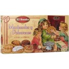 Печенье с миндальной мукой песочное ассорти El Santo Mantecados y Polvorones 300г Испания