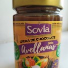 Шоколадный крем (паста) с фундуком без глютена и пальмового масла Sovia 350г Испания