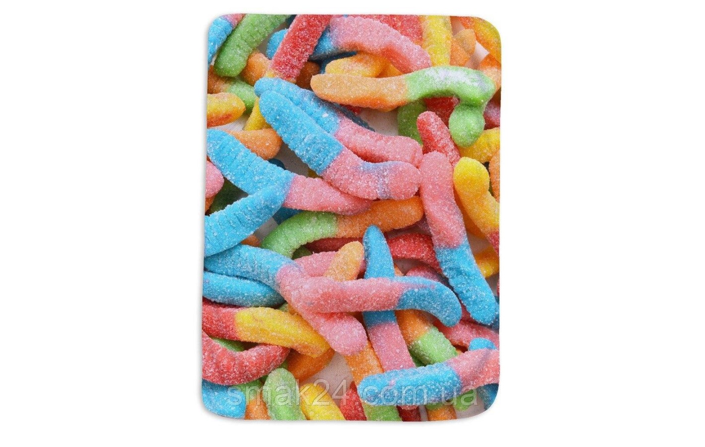 Желейные конфеты без глютена Сладкие червячки Damel Sugar Worms 1 кг Испания