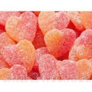 Желейні цукерки без глютену Персикове серце Damel Strawberry Peach Heart 1 кг Іспанія
