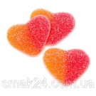 Желейні цукерки без глютену Персикове серце Damel Strawberry Peach Heart 1 кг Іспанія