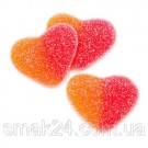 Желейные конфеты без глютена Персиковое сердце Damel Strawberry Peach Heart 1 кг Испания