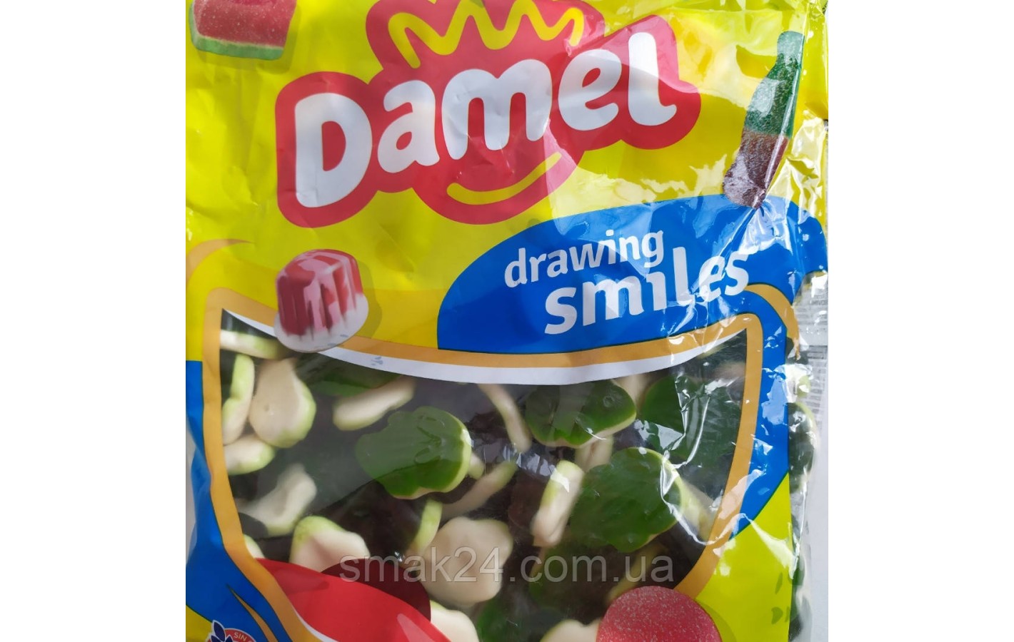 Желейные конфеты без глютена Лягушки Damel Frogs 1 кг Испания