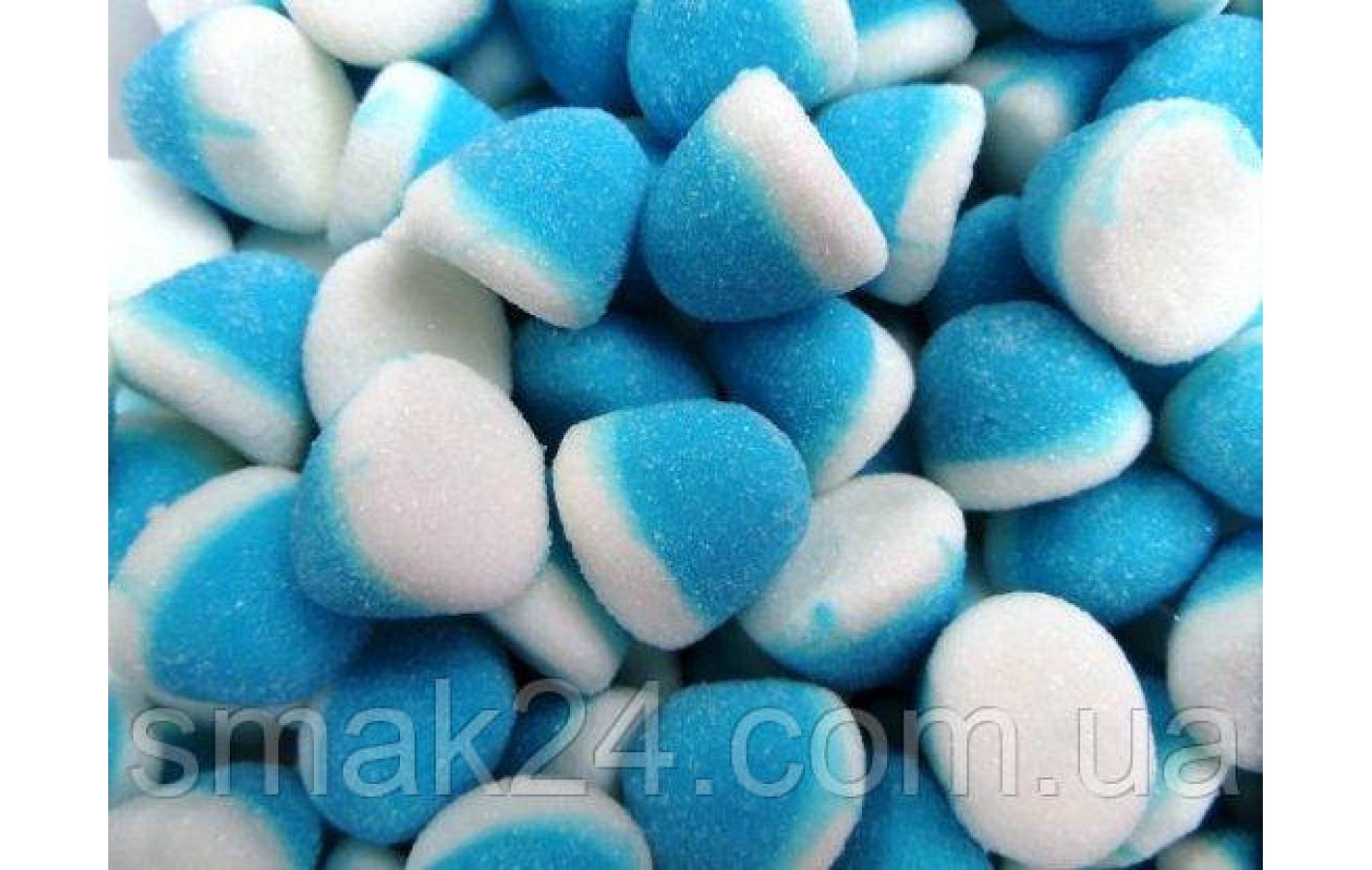 Желейные конфеты без глютена Синий поцелуй Damel  Blue Kiss 1 кг Испания