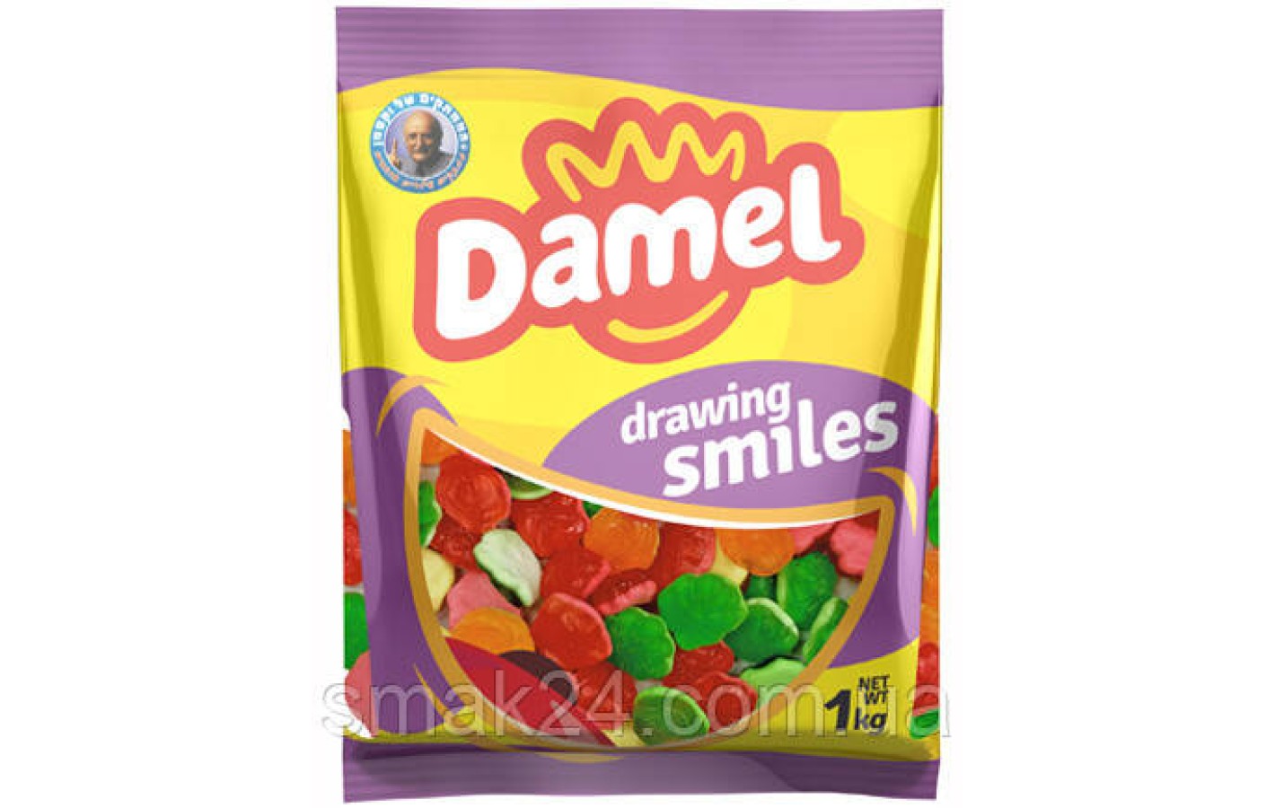 Желейные конфеты без глютена Бабочки Damel Butterflies 1 кг Испания