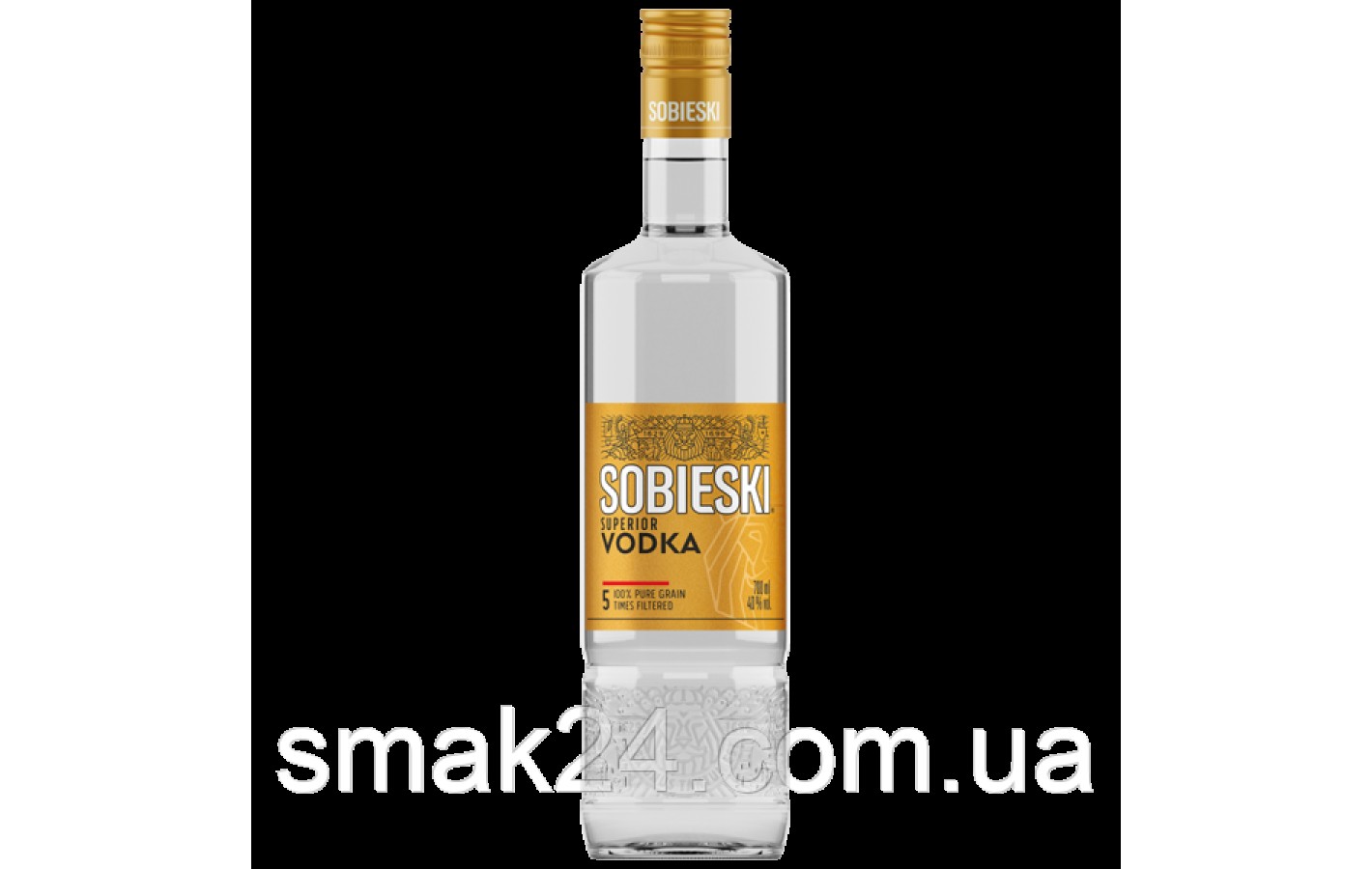 Водка Sobieski Superior 0.5 л 40% Литва