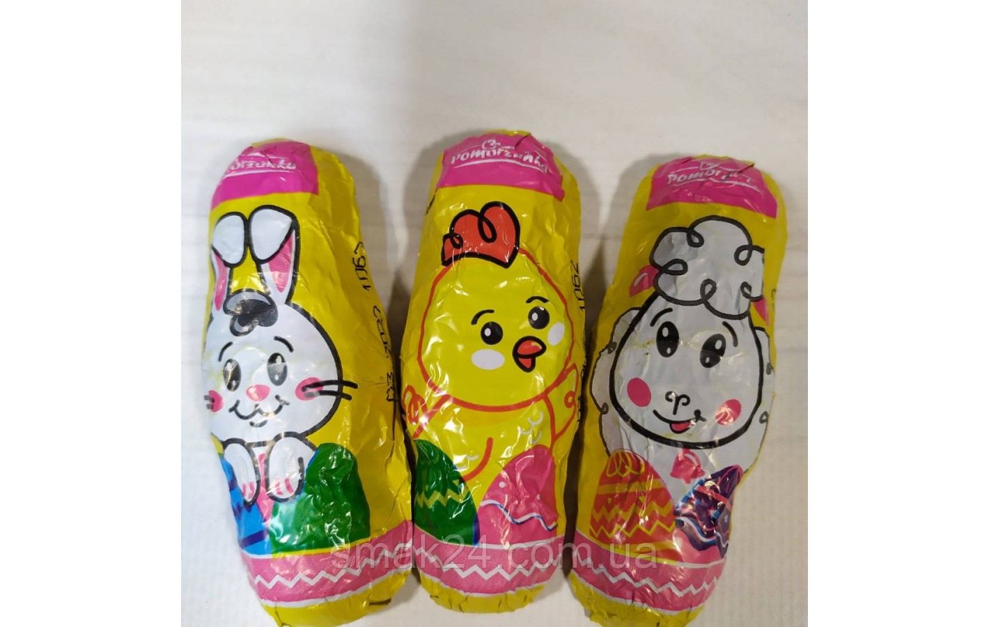 Шоколад молочный с карамельной начинкой Baron Happy Easter 30 г