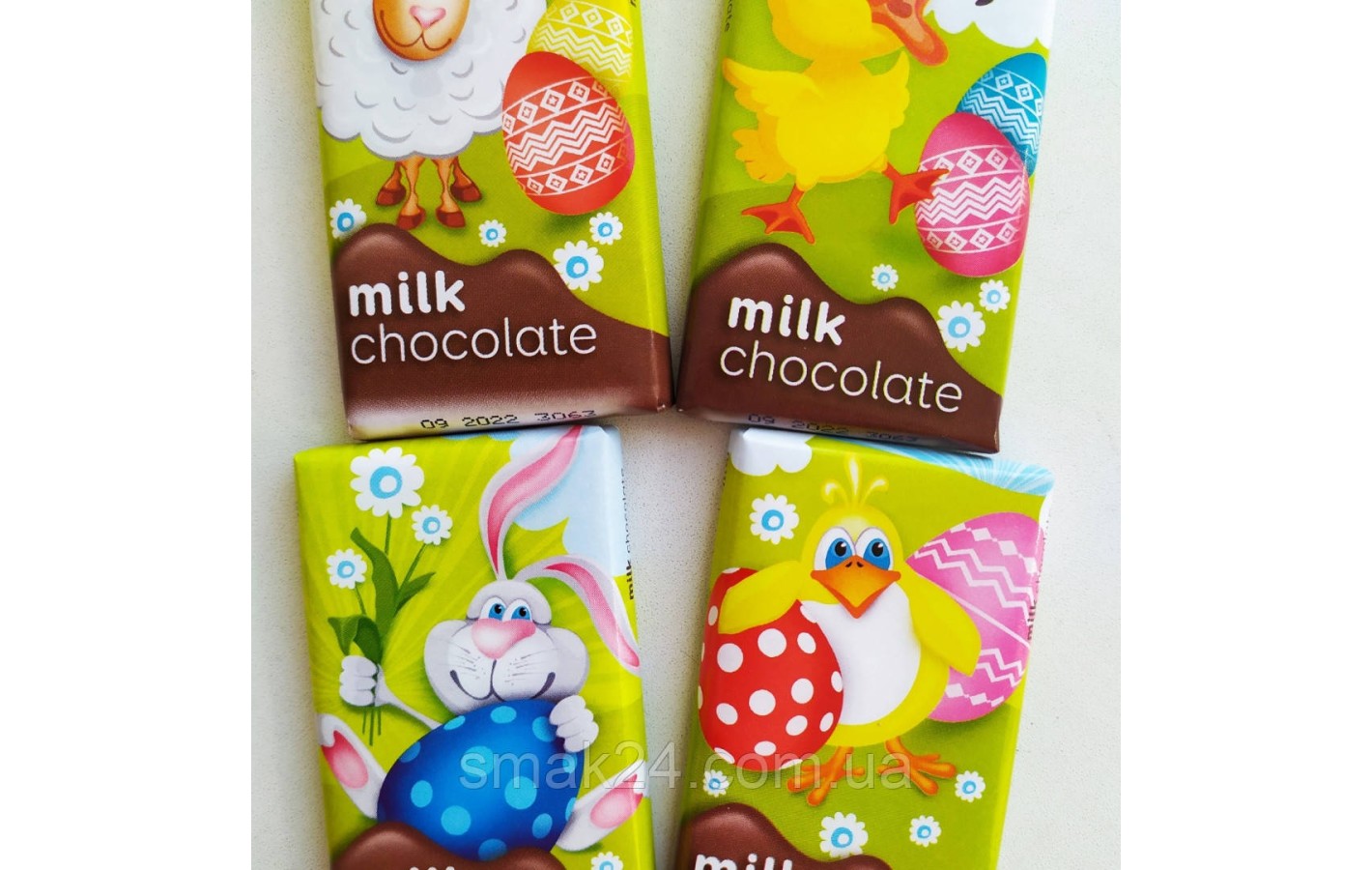 Шоколад молочный ХВ Baron Happy Easter (4х15г) 60г Польша