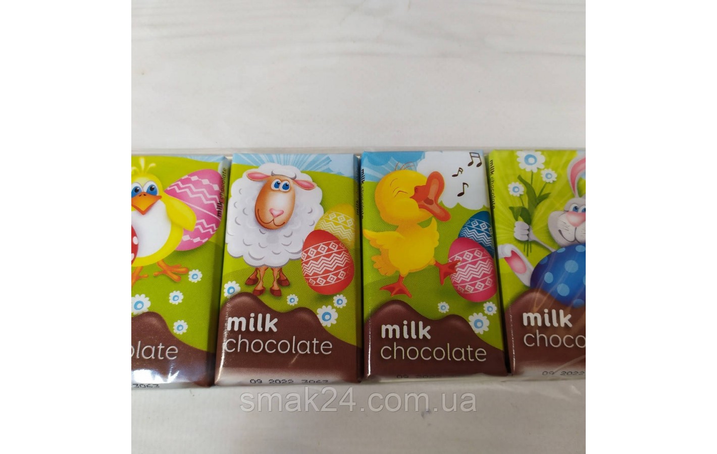 Шоколад молочный ХВ Baron Happy Easter 15г Польша