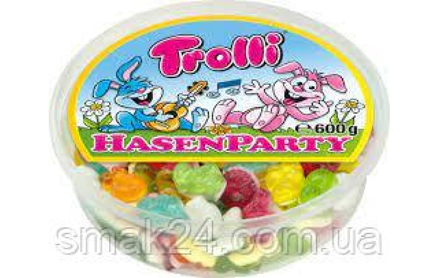 Желейные конфеты Trolli ЗАЯЧЬЯ ВЕЧЕРИНКА Германия 600г