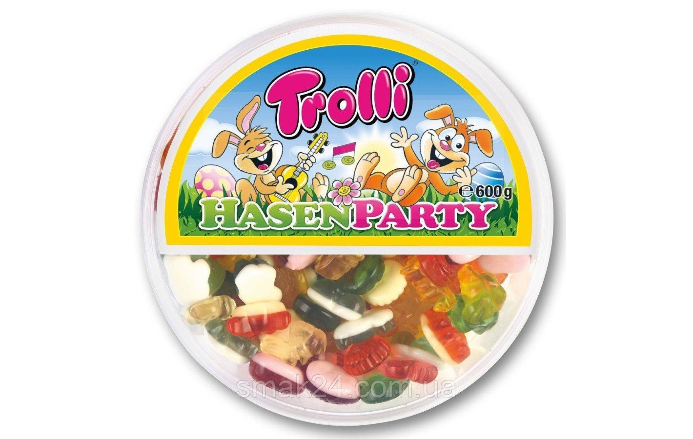 Желейные конфеты Trolli ЗАЯЧЬЯ ВЕЧЕРИНКА Германия 600г