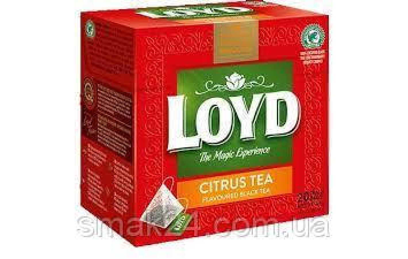 Чай черный Цитрус Loyd Citrus 20 пирамидок (34г) Польша