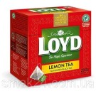 Чай черный Лимон Loyd Lemon 20 пирамидок (34г) Польша